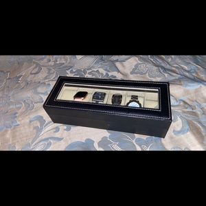 Case of watches.